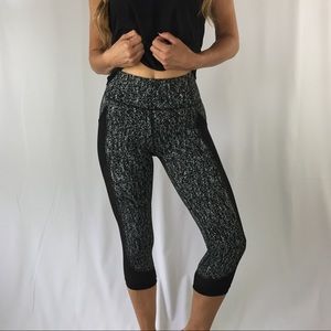 Lululemon cropped leggings, size 2